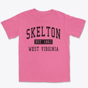 Skelton West Virginia Classic Established Premium Heavyweight T-shirt