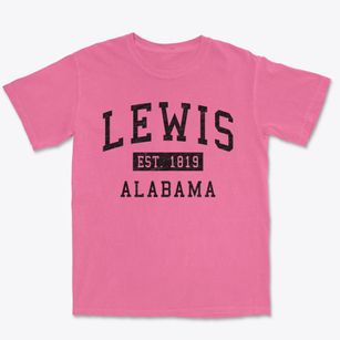 Lewis Alabama Classic Established Premium Heavyweight T-shirt