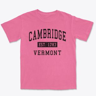 Cambridge Vermont Classic Established Premium Heavyweight T-shirt