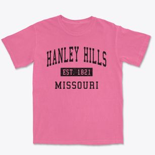 Hanley Hills Missouri Classic Established Premium Heavyweight T-shirt