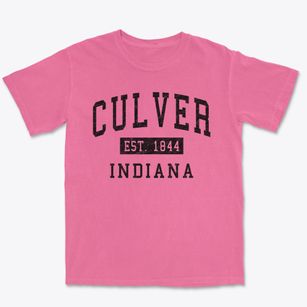 Culver Indiana Classic Established Premium Heavyweight T-shirt