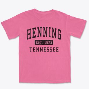 Henning Tennessee Classic Established Premium Heavyweight T-shirt