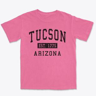 Tucson Arizona Classic Established Premium Heavyweight T-shirt