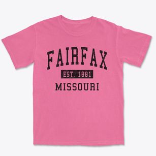 Fairfax Missouri Classic Established Premium Heavyweight T-shirt