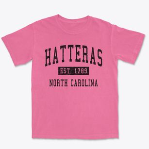 Hatteras North Carolina Classic Established Premium Heavyweight T-shirt