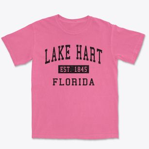 Lake Hart Florida Classic Established Premium Heavyweight T-shirt