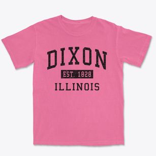 Dixon Illinois Classic Established Premium Heavyweight T-shirt