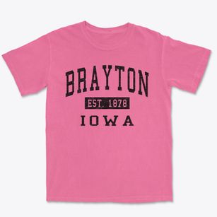 Brayton Iowa Classic Established Premium Heavyweight T-shirt