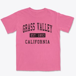 Grass Valley California Classic Established Premium Heavyweight T-shirt