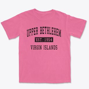 Upper Bethlehem Virgin Islands Classic Established Premium Heavyweight T-shirt