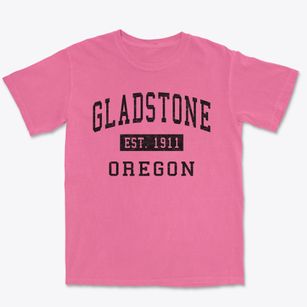 Gladstone Oregon Classic Established Premium Heavyweight T-shirt