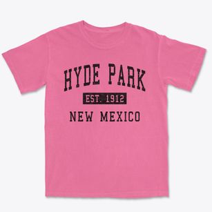 Hyde Park New Mexico Classic Established Premium Heavyweight T-shirt