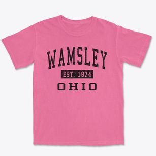 Wamsley Ohio Classic Established Premium Heavyweight T-shirt