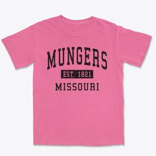 Mungers Missouri Classic Established Premium Heavyweight T-shirt
