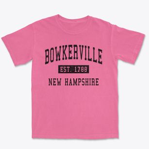 Bowkerville New Hampshire Classic Established Premium Heavyweight T-shirt
