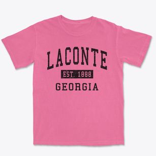 Laconte Georgia Classic Established Premium Heavyweight T-shirt