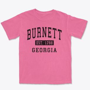 Burnett Georgia Classic Established Premium Heavyweight T-shirt