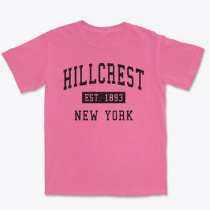 Hillcrest New York Classic Established Premium Heavyweight T-shirt