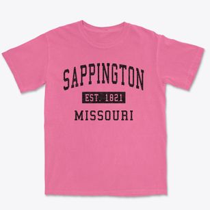 Sappington Missouri Classic Established Premium Heavyweight T-shirt
