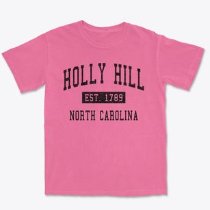 Holly Hill North Carolina Classic Established Premium Heavyweight T-shirt