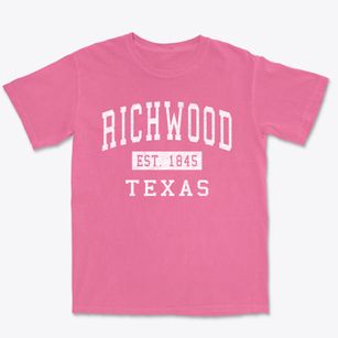 Richwood Texas Classic Established Premium Heavyweight T-shirt