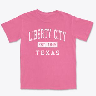 Liberty City Texas Classic Established Premium Heavyweight T-shirt