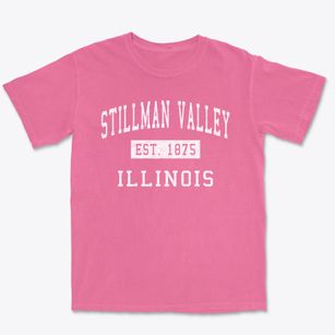 Stillman Valley Illinois Classic Established Premium Heavyweight T-shirt