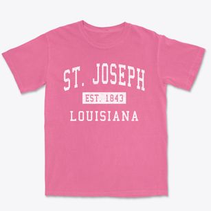 St. Joseph Louisiana Classic Established Premium Heavyweight T-shirt