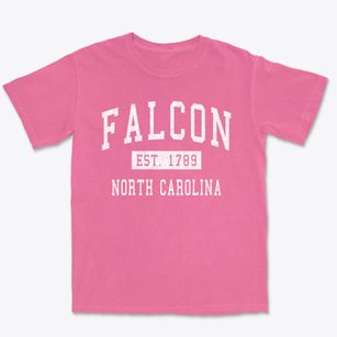 Falcon North Carolina Classic Established Premium Heavyweight T-shirt