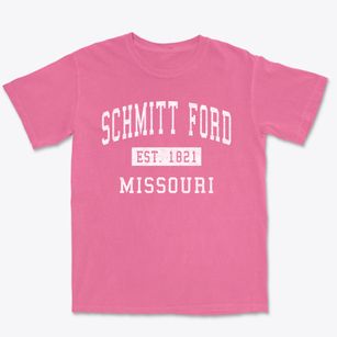 Schmitt Ford Missouri Classic Established Premium Heavyweight T-shirt