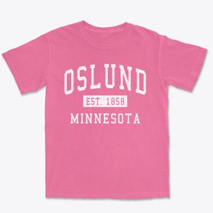 Oslund Minnesota Classic Established Premium Heavyweight T-shirt