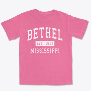 Bethel Mississippi Classic Established Premium Heavyweight T-shirt