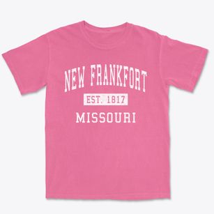 New Frankfort Missouri Classic Established Premium Heavyweight T-shirt