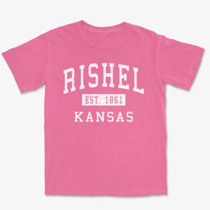 Rishel Kansas Classic Established Premium Heavyweight T-shirt