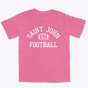Saint John Central Grade School Classic Football Premium Heavyweight T-shirt