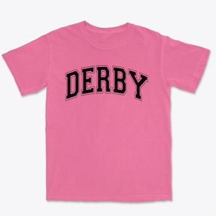 Derby Elementary School Varsity Arch Premium Heavyweight T-shirt