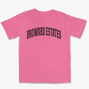 Broward Estates Elementary School Varsity Arch Premium Heavyweight T-shirt
