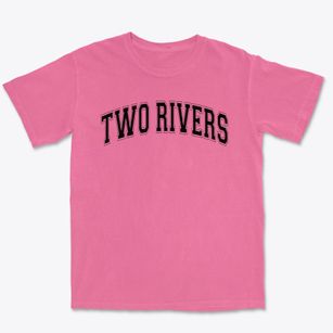 Two Rivers Elementary School Varsity Arch Premium Heavyweight T-shirt