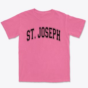 Saint Joseph Elementary School Varsity Arch Premium Heavyweight T-shirt