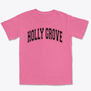 Holly Grove High School Varsity Arch Premium Heavyweight T-shirt