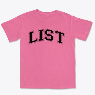 List Elementary School Varsity Arch Premium Heavyweight T-shirt