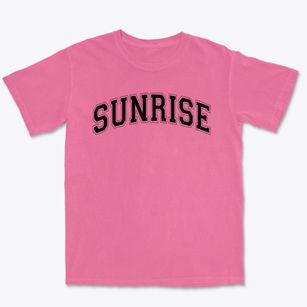 Sunrise Middle School Varsity Arch Premium Heavyweight T-shirt