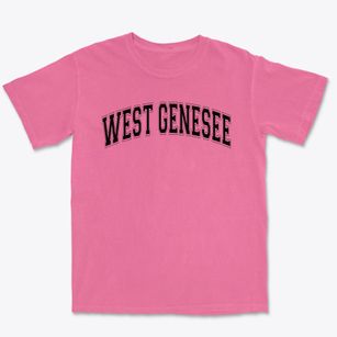 West Genesee High School Varsity Arch Premium Heavyweight T-shirt