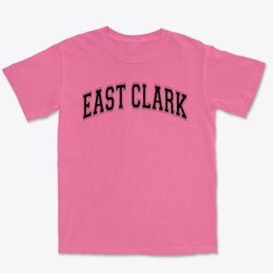 East Clark Elementary School Varsity Arch Premium Heavyweight T-shirt