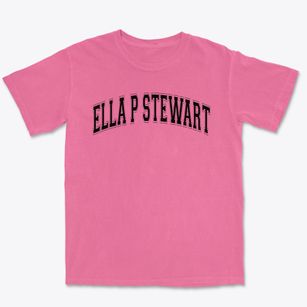Ella P Stewart Elementary School Varsity Arch Premium Heavyweight T-shirt