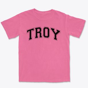 Troy High School Varsity Arch Premium Heavyweight T-shirt