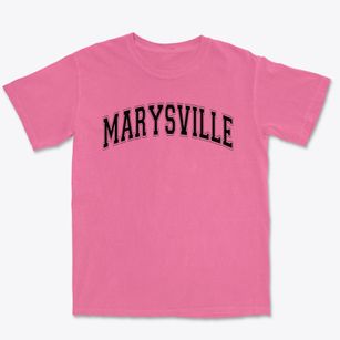 Marysville High School Varsity Arch Premium Heavyweight T-shirt