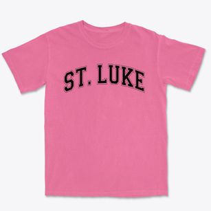 Saint Luke School Varsity Arch Premium Heavyweight T-shirt