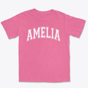 Amelia Academy Varsity Arch Premium Heavyweight T-shirt