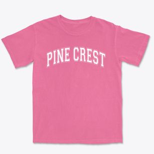 Pine Crest Elementary School Varsity Arch Premium Heavyweight T-shirt